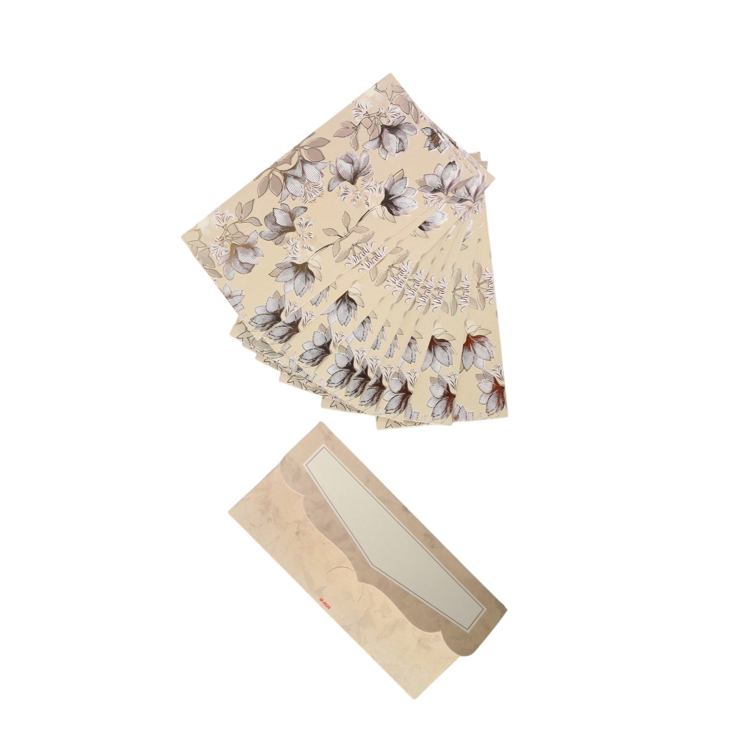 White Lotus Envelope Set of 10