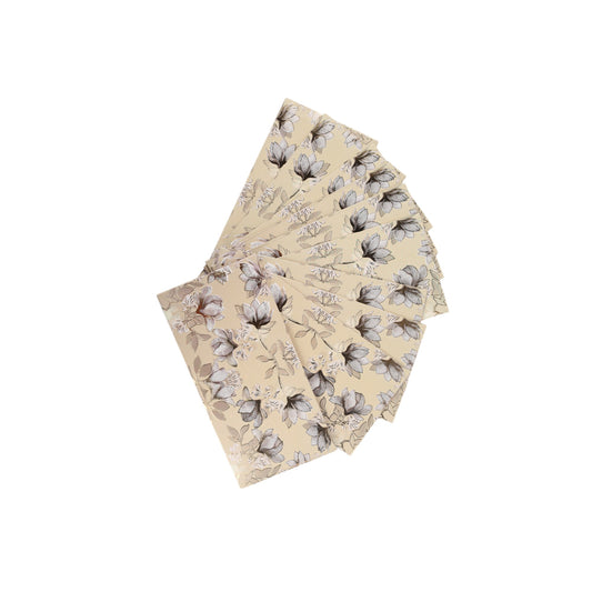 White Lotus Envelope Set of 10