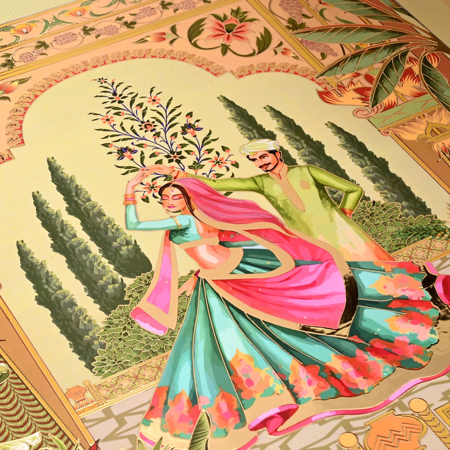 Majestic Mughal Artwork
