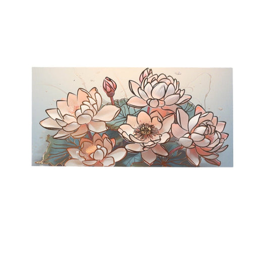 Peach Lotus Envelope Set of 10