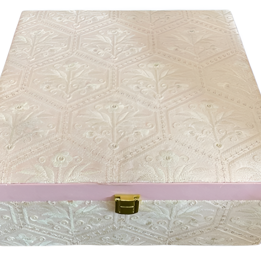 Suede Fabric Jar Box