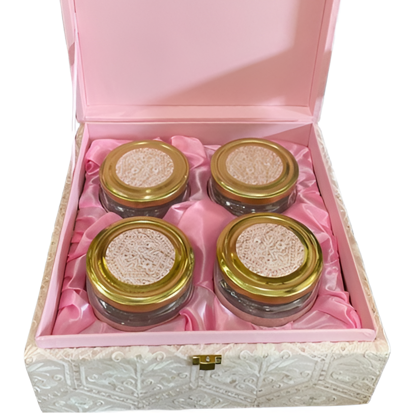 Suede Fabric Jar Box